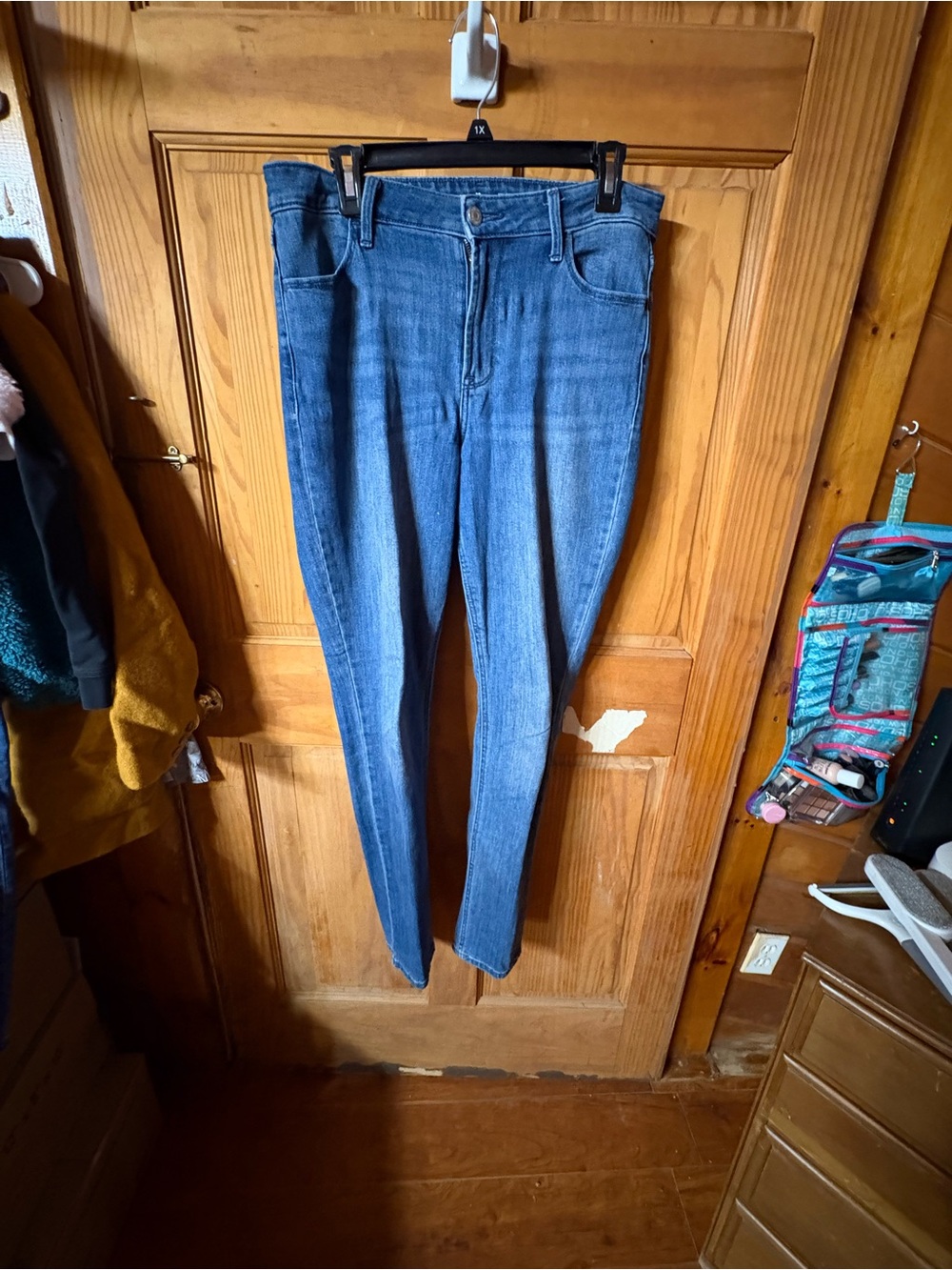 Old Navy Medium Blue High-Rise Skinny Jeans
